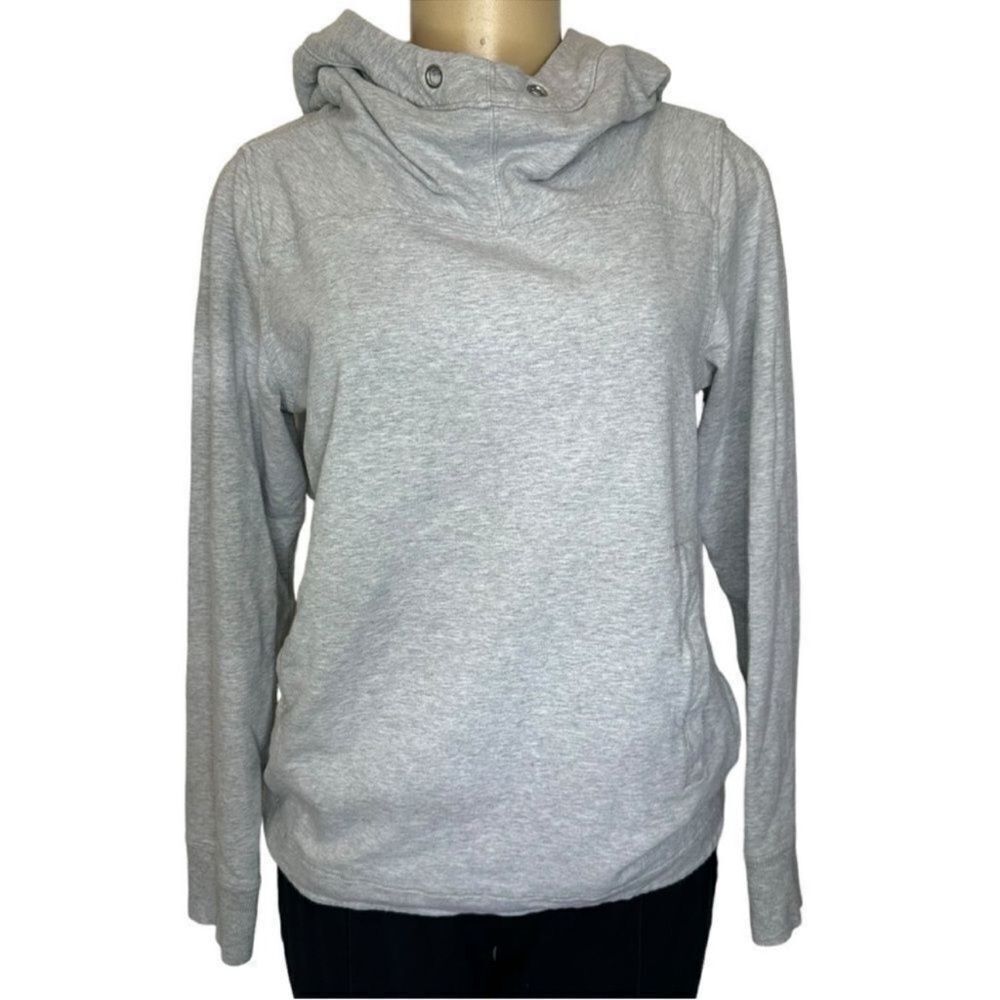 Lululemon gray Hooded Pullover sweatshirt size 4